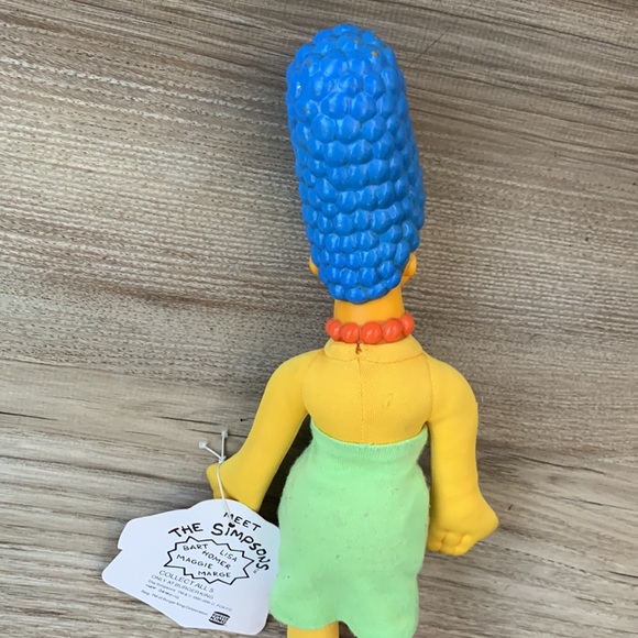 Vintage Marge Simpson Doll 1990 Matt Groening Cartoon character The Simpsons toy - Picture 6 of 7